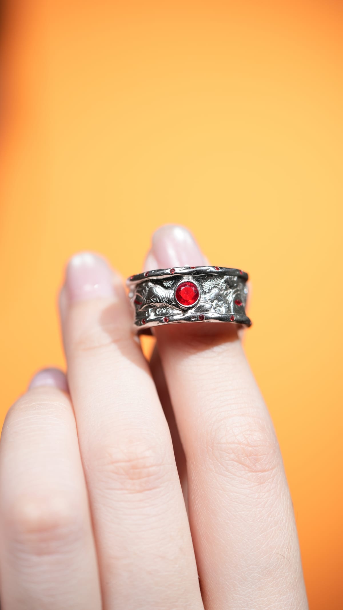 Luffy & Shanks Ring band and texture detail