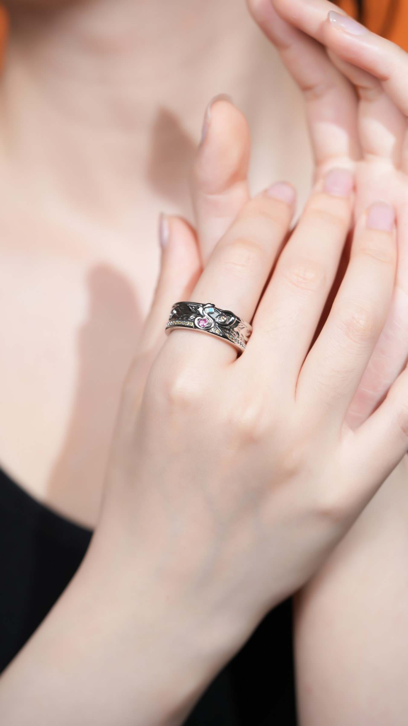 Sanji Ring band and texture detail