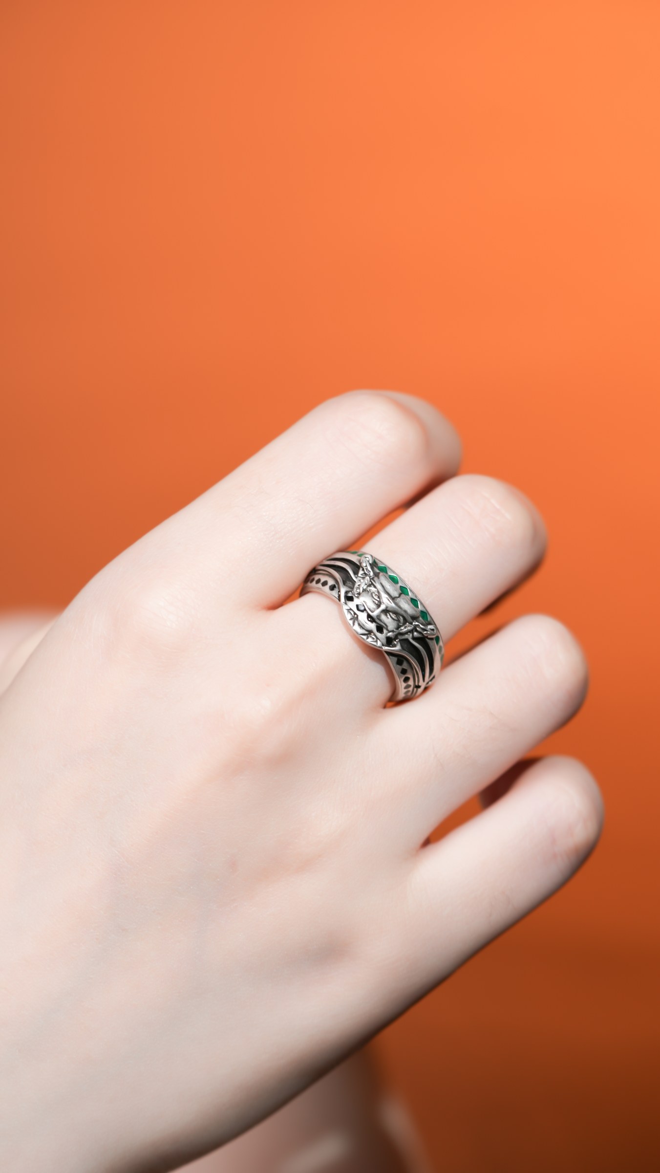 Zoro Ring band and texture detail